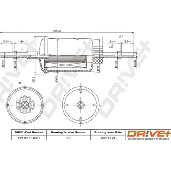 Palivový filtr Palivový filtr Dr!ve+ DP1110.13.0021