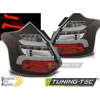 Zadní světlomet FORD FOCUS 3 11-10.14 HATCHBACK ČERNÁ LED BAR SEQ IND.