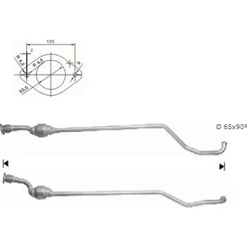 Katalyzátor Magnaflow Katalyzátor na RENAULT RENAULT