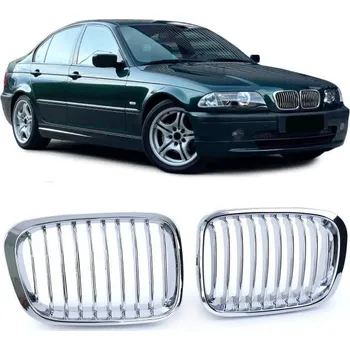 Tuning Mřížky chladiče performance chrom pro pro . BMW 3 Series E46 Sedan/ Touring 98-01