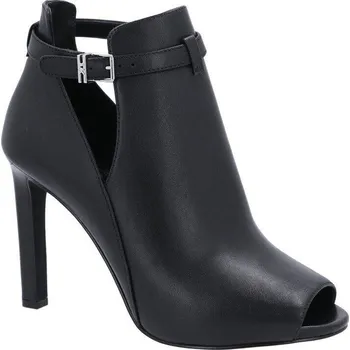 Dámské holínky Michael Kors Kůžoné kotníkové boty LAWSON | Barva:černý | Velikost:36