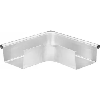 okap Roh hliníkový hranatý přírodní 400 mm vnější