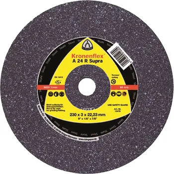 Řezný kotouč KLINGSPOR Kotouč brusný na ocel A24R | 125x6x22,2 mm