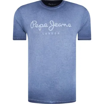 Pánské tričko Pepe Jeans London Tričko West Sir | Barva:modrý | Velikost:L