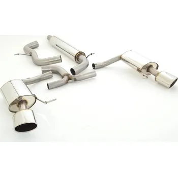 76mm Výfukový systém- Duplex Seat Leon 5F ST Cupra - s certifikátem ECE (992711TC-X3-X)