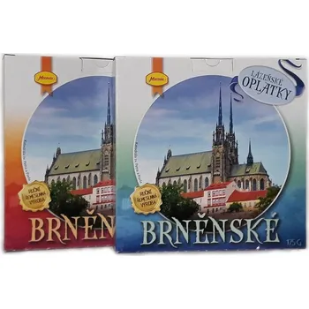 Lázeňské oplatky brněnské