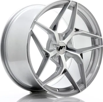 Alu kolo Japan Racing JR35 19x9,5 ET35-45 5H BLANK, Silver Machined