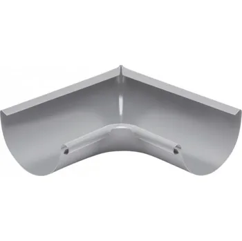 okap Roh žlabový hliníkový bílo hliníkový 250 mm vnitřní