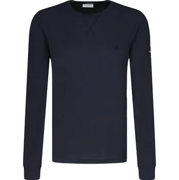 Pánský svetr Calvin Klein Svetr WAFFLE | Barva:tmavě modrá | Velikost:XL