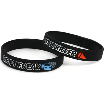 Náramek Drift Freak / Cone killer silikonový náramek (Černý)