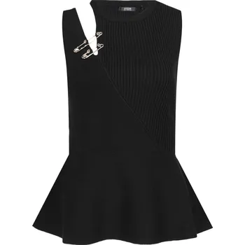 GUESS JEANS Halenka Clarita | Barva:černý | Velikost:L