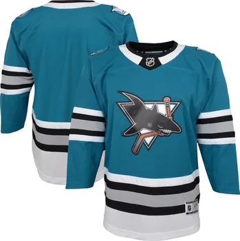 Outerstuff Dětský dres San Jose Sharks NHL Premier Home 30th Anniversary Velikost: L/XL
