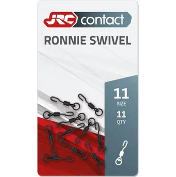 JRC Obratlík s kroužkem Ronnie Swivel vel.11 - 11 ks