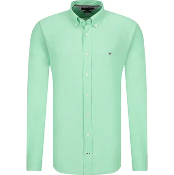 Pánská košile Tommy Hilfiger Košile DOBBY | Barva:zelený | Velikost:S