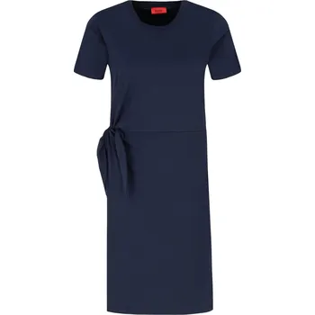 Dámské šaty HUGO Šaty Nineria | Barva:tmavě modrá | Velikost:S