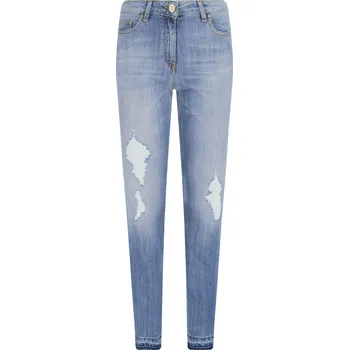 Dámské džíny Elisabetta Franchi Džíny | Barva:světlo modrá | Velikost:25