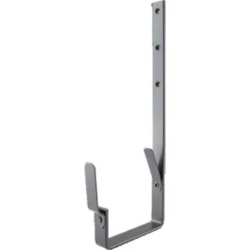 okap Hák hliníkový hranatý antracit 400 mm