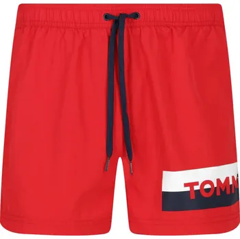 Pánské kraťasy Tommy Hilfiger Šortky DRAWSTRING | Barva:červený | Velikost:L