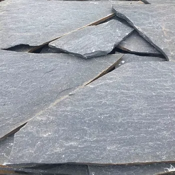 Venkovní dlažba Velkoformátová nepravidelná dlažba - černá 20 m² (4 – 8 ks/m²) 5 m²