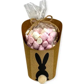 Nutworld.cz Mini marshmellow v celofánku a kelímku se zajíčkem 70g