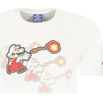 Champion Tričko CHAMPION X SUPER MARIO BROS. | Barva:bílý | Velikost:S