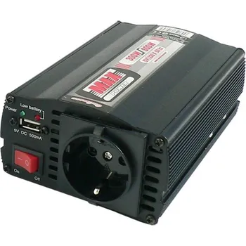 Měnič napětí Automobilový měnič napětí 12V do 230V