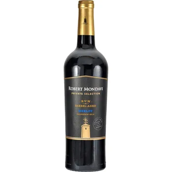 Víno Robert Mondavi Private Selection Merlot – Rum Barrel Aged 0,75 l 14,5 %