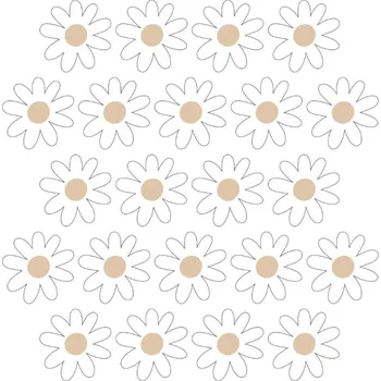 Samolepící dekorace Pastelowe Love Nálepka na zeď - Kopretiny varianta: III