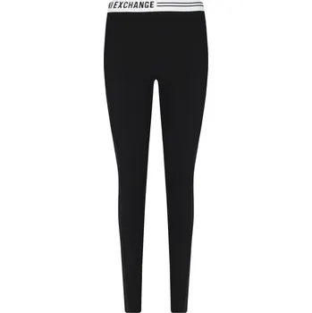 Dámské legíny Armani Exchange Legíny | Barva:černý | Velikost:L
