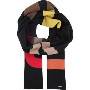 Šátek Silvian Heach Šála SLVNH | Barva:černý | Velikost:OS