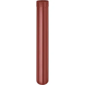 okap Svod pozinkovaný ocelově červený 80 mm, délka 1 m