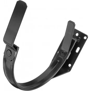 okap Hák pozinkovaný černý 330 mm do čela krokve