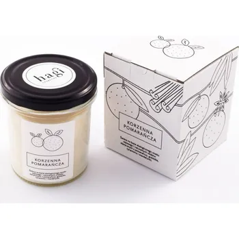 Masážní přístroj Hagi Hagi, Pikantní oranžová svíčka (dóza), 230g