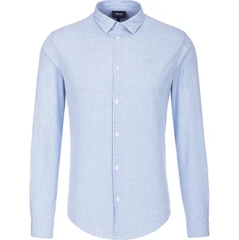 Pánská košile Armani Jeans Košile | Barva:světlo modrá | Velikost:XL