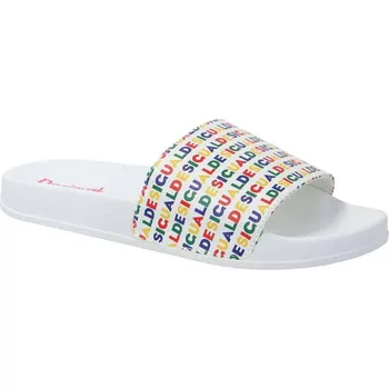 Dámské pantofle Desigual Pantofle LOGOMANIA | Barva:bílý | Velikost:37
