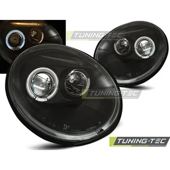 Přední světlomet PŘEDNÍ SVĚTLA ANGEL EYES ČERNÁ pro VW NEW BEETLE 10.98-05.05