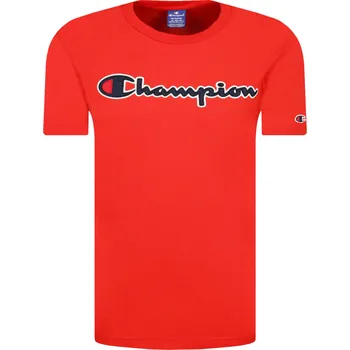 Pánské oblečení Champion Tričko | Barva:červený | Velikost:L