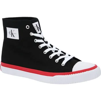 Pánské pantofle CALVIN KLEIN JEANS Plátěné tenisky iona | Barva:černý | Velikost:42