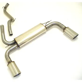 Tlumič výfuku Duplex sportovní tlumič výfuku Ford Focus III Turnier DYB - s certifikátem ECE (971202KAD-X)