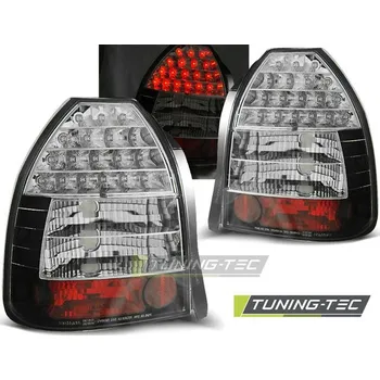 Zadní světlomet LED ZADNÍ SVĚTLA HONDA CIVIC 09.95-02.01 3D ČERNÁ LED