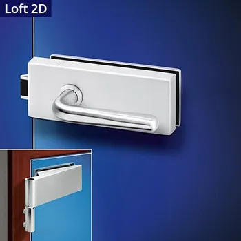 Dveřní kování ACT SERVIS ACT - Sira Loft HR 2D Provedení: BEZ OTVORU, Povrch: IN - nerez