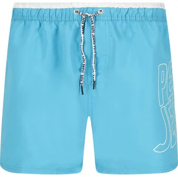 Pánské kraťasy Pepe Jeans London Koupací šortky FIN | Barva:světlo modrá | Velikost:S