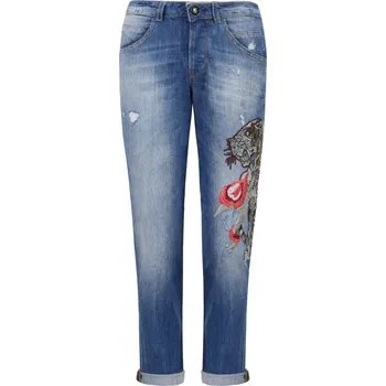 Dámská bunda GUESS JEANS Boyfriendy Vanille | Barva:modrý | Velikost:24