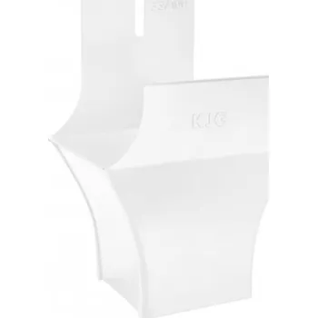 Střecha Kotlík pozinkovaný hranatý šedo bílý 400/120 mm