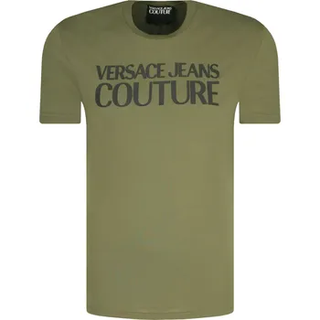 Pánské tričko Versace Jeans Couture Tričko | Barva:khaki | Velikost:L