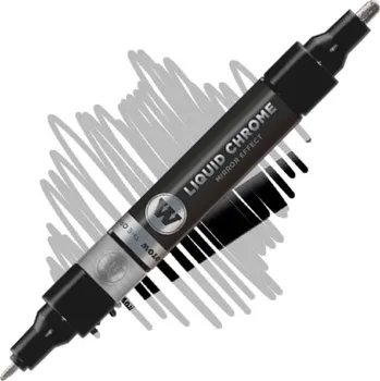 Kancelář Chromová fixa se zrcadlovým efektem MOLOTOW Liquid Chrome, 1,5-4mm
