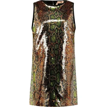 Dámské šaty N21 Šaty | Barva:zlatý | Velikost:36