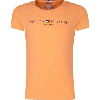 Pánské tričko Tommy Hilfiger Tričko ESSENTIAL | Barva:oranžový | Velikost:128