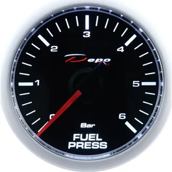 Budík Budík DEPO racing Tlak paliva - Night glow série