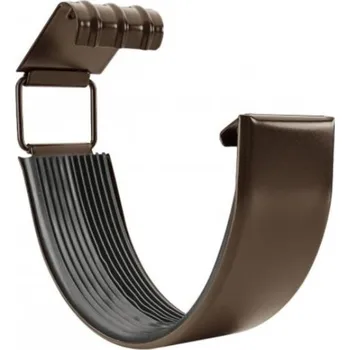 okap Spojka žlabu pozinkovaná hnědá 250 mm